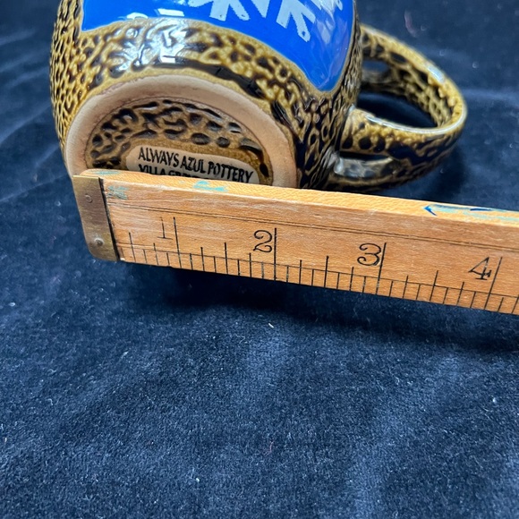 Vintage, Always Azul Pottery Coffee/Tea Mug.14 oz. - Picture 6 of 6